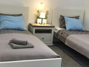 Posteľ alebo postele v izbe v ubytovaní Sunset Rental