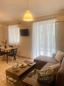 TV a/nebo společenská místnost v ubytování Anesis home