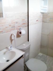 Vannituba majutusasutuses Casa e Praia Hospedaria