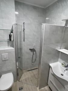 Koupelna v ubytování APARTMENT ANA 4+2