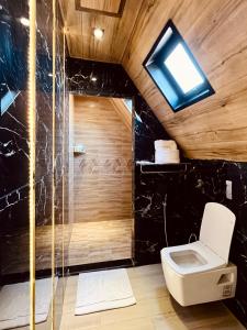 Deadsea OCTAGON في مادبا: حمام مع مرحاض ودش