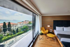 Ruang duduk di Metropolitan Hotels Bosphorus - Special Category