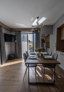 Χώρος καθιστικού στο Apartament Górski Zakątek - Białka Tatrzańska - na terenie obiektu Sun&Snow