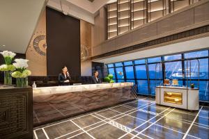 The lobby or reception area at Yiwu Kaison K Hotel