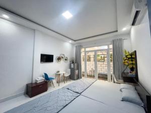 Zan HomeStay客房内的一张或多张床位