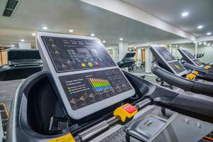 Fitness centrum a/nebo fitness zařízení v ubytování Little Oasis - An Eco Friendly Hotel & Spa