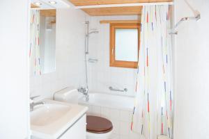 Koupelna v ubytování 5 room house Joch Churwalden- Lenzerheide
