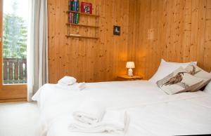 Postel nebo postele na pokoji v ubytování 5 room house Joch Churwalden- Lenzerheide