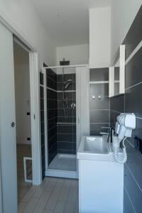Koupelna v ubytování B&B Villa Pignataro