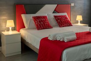 Postel nebo postele na pokoji v ubytování B&B Villa Pignataro