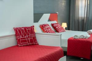 Postel nebo postele na pokoji v ubytování B&B Villa Pignataro