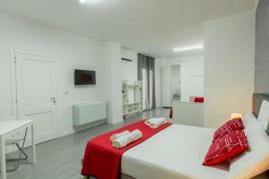 Postel nebo postele na pokoji v ubytování B&B Villa Pignataro