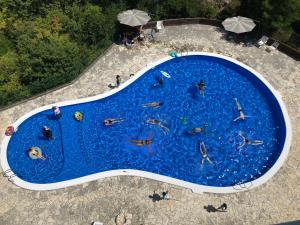 Uma vista da piscina em Aki Grand Hotel & Spa ou nas proximidades