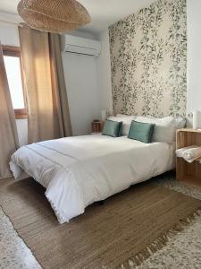 Cama o camas de una habitación en Casa Árbol