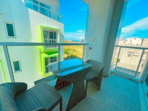 Balkon ili terasa u objektu 鑫河小棧