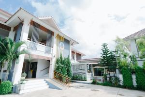a rendering of a house with white walls at Annahouse in Chiang Rai