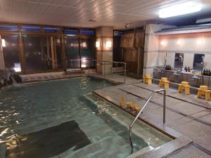 a large swimming pool in a hotel room at Kasuga Hotel in Nara