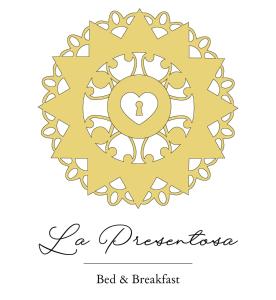 uma mandala dourada com um coração no meio em La Presentosa Bed&Breakfast em Ortona