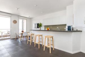 Köök või kööginurk majutusasutuses Nest Apartment