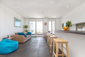 Istumisnurk majutusasutuses Nest Apartment
