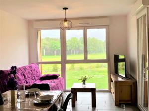 Posezení v ubytování Appartements Barcelonette by PraLoup Vacances