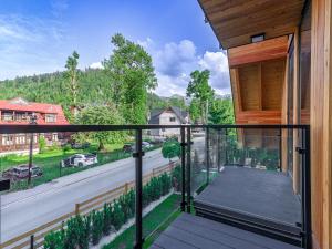 Balkón alebo terasa v ubytovaní VisitZakopane - Lizbona Apartment