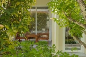 Zahrada ubytování Tây Tiến Bungalow
