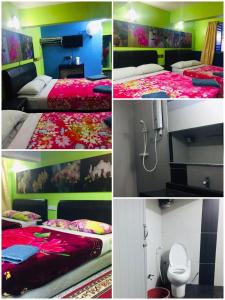 Postel nebo postele na pokoji v ubytování Lily Haven Hotel C-1