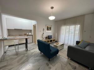 Kuchyň nebo kuchyňský kout v ubytování Nicosia Downtown Cozy