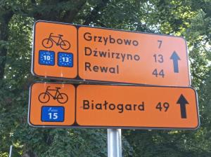 Jazda na bicykli v okolí ubytovania Kołobrzeg Solna11