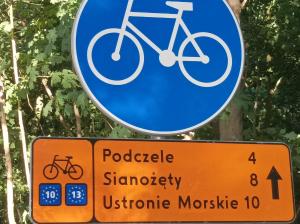 Jazda na bicykli v okolí ubytovania Kołobrzeg Solna11