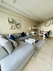 Coin salon dans l'établissement Vue sur le Parc Prestigia Fès