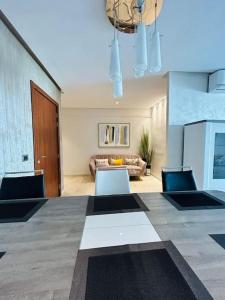 Coin salon dans l'établissement Vue sur le Parc Prestigia Fès