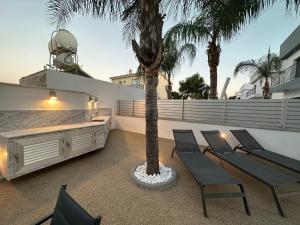 Balkón nebo terasa v ubytování Valerian Palm Villas - Napa's Secret Escape