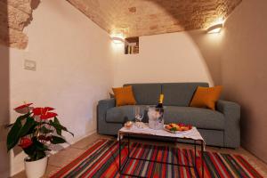 Posezení v ubytování Il Trullo Moore Alberobello