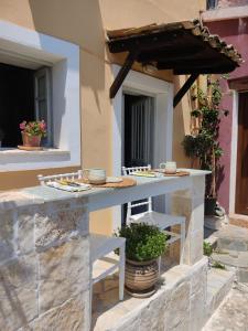 Balkon oz. terasa v nastanitvi Corfu sea view house - Live in Corfu like a local!