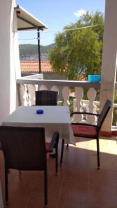 En balkon eller terrasse på Moki