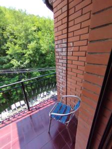 Balkón nebo terasa v ubytování VILA MARKO