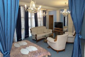 Posezení v ubytování Hotel Xhema