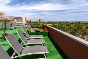 Balkón nebo terasa v ubytování BSA Gradina Hotel & Aquapark - All Inclusive