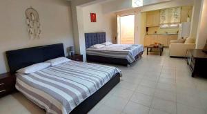 Posteľ alebo postele v izbe v ubytovaní Villa Anna Maria + 22 fotografií
