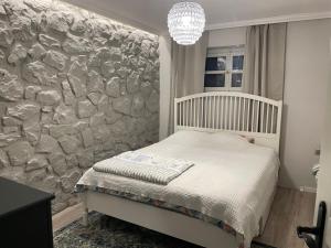 Posteľ alebo postele v izbe v ubytovaní Villa Szigliget