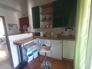 Kuchyň nebo kuchyňský kout v ubytování Casa Rosetta Affittacamere
