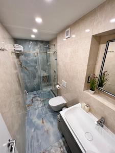 Vonios kambarys apgyvendinimo įstaigoje Luxury Beachfront Villa Carlisa dar 37 nuotraukos