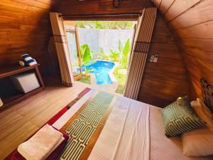 Bazén v ubytování Palmyra Nature Resort Sigiriya nebo v jeho okolí