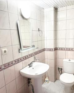 Phòng tắm tại BİLGE PANSİYON
