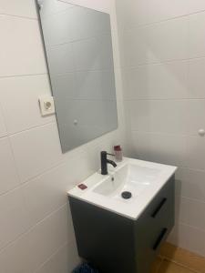 Koupelna v ubytování Hostal La Taberna