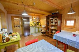 Kuchyň nebo kuchyňský kout v ubytování Rustic House 13