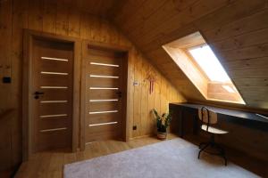 Postel nebo postele na pokoji v ubytování CHALET COBURG