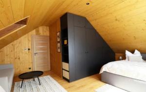 Postel nebo postele na pokoji v ubytování CHALET COBURG